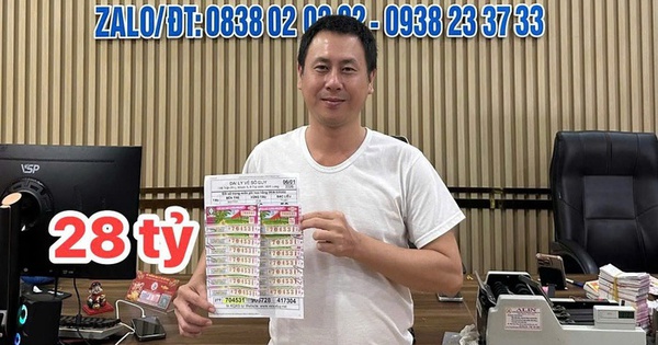 Xổ số miền Nam: Đi chợ lúc 5 giờ sáng, người phụ nữ trúng độc đắc 28 tỉ đồng
