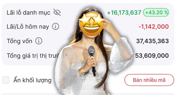 Một ca sĩ Vbiz khoe lãi 16 triệu nhờ chứng khoán, thừa nhận 